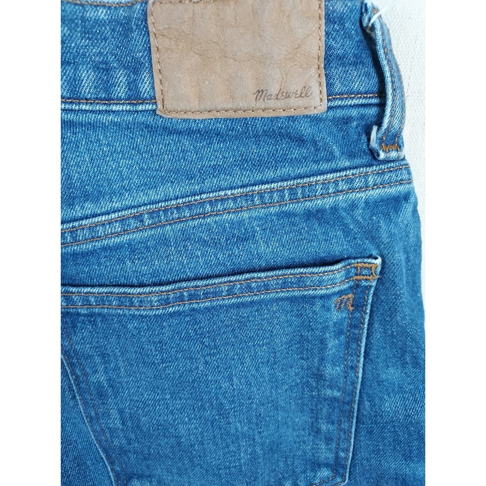 Madewell Womens 26 Mid Rise 90s Straight Jeans Blue Denim Straight Leg 26x28 - Picture 8 of 16